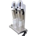 thumbnail image 3 of Electric Milkshake Maker Dual Head Smoothie Drink Mixer Machine with 4 Cups, 3 of 7