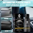 thumbnail image 4 of Car Plastic Cleaner Refreshing Coating Agent Interior Retreading Solution Dashboard Trim Restorer Liquid Auto Care Detailing Maintenance Bottle 50ml #8mSL8, 4 of 7