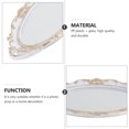 thumbnail image 4 of 1 Pce Plateau Miroir Rétro Bijoux Parfum Accessoire de Photographie Plateau Miroir Délicat, 4 of 9
