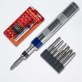thumbnail image 1 of Économisez Gros! Ensemble de Conducteurs à Impacts Manuels, Poignée Hexagonale Réversible pour Enlever les Vis Brisées, Trousse d'Outils Robuste pour les Réparations de Véhicules et Domestiques, 1 of 9