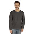 thumbnail image 1 of Inkmeso Men's Long Sleeve Cotton Basic Shirt Lightweight Solid T-Shirts, 1 of 7