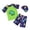 Green, variant on PMVFHDE Swimming Suit Kids Boys Toddler Swimsuit Boy 3 Piece Boys Swim Set Short Sleeve Boys Swim Shirt Boy Swim Trunks Rash Guard Bathing Suits Yellow,2-3 Years