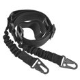 thumbnail image 2 of 2PCS Outdoor Surviving Rope Multifunctional Black Nylon Strap for Binding Climbing Tent Building Adjustable Safety Belt with metal Buckles for Outdoor Activities, 2 of 9