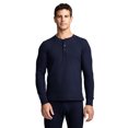 thumbnail image 1 of Jockey Henley Gaufré à Manches Longues pour Hommes, 1 of 6
