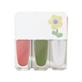 thumbnail image 1 of Riforla Three Color Nail Polish No Baking Quick Drying Set Durable Tearable Water Based Manicure 1ml Nail Polish, 1 of 3