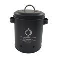 thumbnail image 2 of Farmhouse Storage Jar Vintage Vegetable Storage Container with Ventilation Holes black onions, 2 of 8