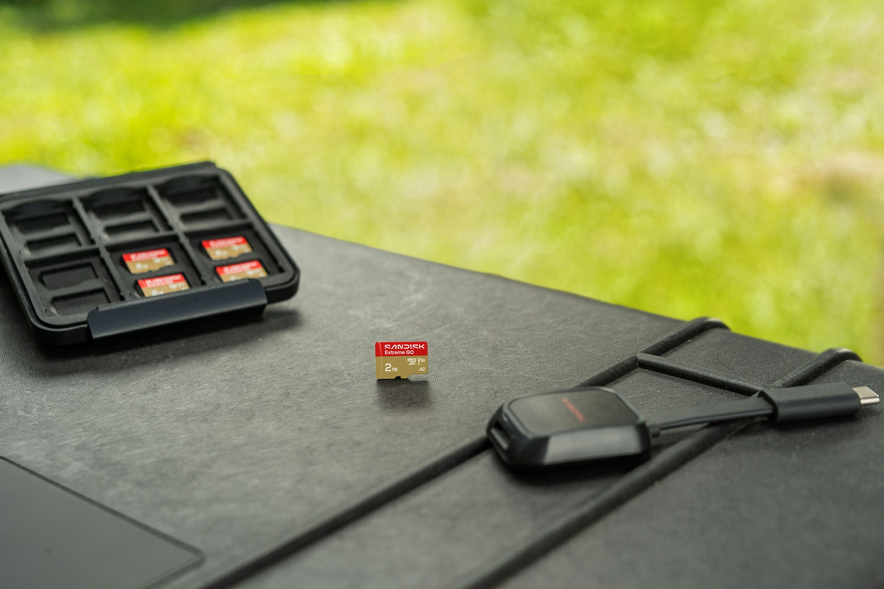 Carte microSDXC™ UHS‑I SANDISK Extreme® GO 64Go