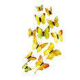 thumbnail image 1 of serony 12Pcs 3D DIY Wall Stickers PVC Kid Room Decal Home Decoration Decor yellow 1Set, 1 of 6