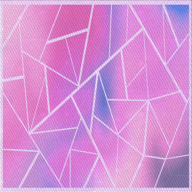 Ahgly Company Tapis d'Intérieur Lavable en Machine Carré Transitionnel Violet Violet, 4 Pieds Carré