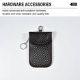 thumbnail image 4 of Cagogo RFID Key Fob Protector, 2 Pack Car Key Signal Blocking Bag, Anti-Theft RFID Blocker Pouch, Anti-Hacking Case for Keyless Entry Vehicles, Leather Key Fob Cover for Car Keys and House Keys, 4 of 9