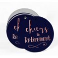 thumbnail image 2 of Inkdotpot Étiquettes Suspendues en Papier Doré Rose Cheers To Retirement 50 Pcs, 2 of 6