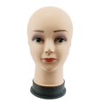 thumbnail image 2 of HILABEE Female Mannequin Head Bald for Making Wigs Training Massage Practice Hat Display Skin, 2 of 9