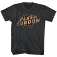 thumbnail image 1 of Flash Gordon T-Shirt pour Adulte à Pois Noir Chiné 3Xlt, 1 of 2