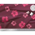thumbnail image 3 of Soimoi Moss Georgette Fabric Artistic Flower Print Sewing Fabric Yard 42 Inch Wide, 3 of 3