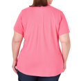 thumbnail image 2 of Lee Riders Women's Plus Short Sleeve Knit Polo, 2 of 3