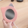 thumbnail image 3 of XYAIYT Intelligent Automatic Heater with Constant 55°C Temperature,4 12 Hour Timed Heat Preservation,Safe Metal Design,Quiet Operation,Versatile Use(Pink), 3 of 5