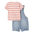 thumbnail image 2 of George Baby Boys' Two Piece Short Overall Set, 2 of 2