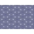 thumbnail image 1 of Ahgly Company Machine Washable Indoor Rectangle Transitional Blue Angel Blue Area Rugs, 2' x 4', 1 of 7