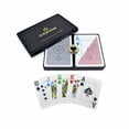 thumbnail image 1 of Copag 4-Color Dual Deck Set - Red/Blue, Poker Size, Jumbo Index - 100% Plastic Playing Cards with Protective Display Case, 1 of 1