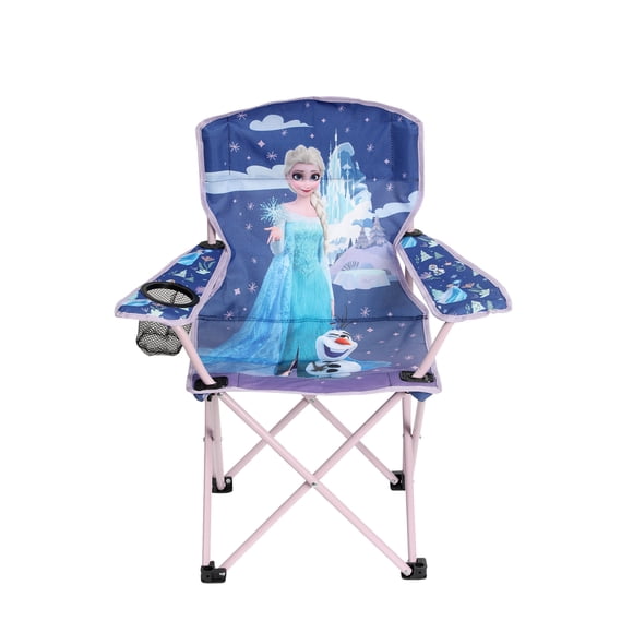 Disney's Frozen Youth Polyester Camp Chair with Cup Holder