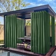 thumbnail image 4 of Bwiyojiz Décoration Intérieure Moustiquaire Imperméable pour Fenêtre Terrasse Pavillon Extérieur Rideau Transparent, Cadeaux pour Elle, Vert, 4 of 6