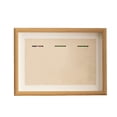 thumbnail image 1 of ZheElen Medal Photo Frame Holder Preserve Memories In Style Photo Frame Storage Wooden Medal Photo Display A4 three hole, 1 of 6