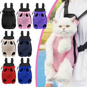 Sentmoon Dog Carrier Small Dog Carrier Shoulder Bag Pet Backpack Outdoor Portable Mesh Breathable Backpack