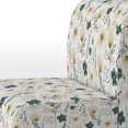 thumbnail image 4 of Designart « Minimalisme Floral Neutre » Fauteuil d'Appoint Rembourré Blanc à Motif Floral - Fauteuil de Style Champêtre pour Salon, 4 of 7