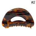 thumbnail image 2 of Tortoise Hair Claw Clip Vintage Tortoise Shell Hair Claw Leopard Hair Clip, 2 of 10
