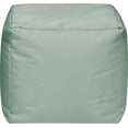 thumbnail image 1 of Gouchee Home Cube Brava Eucalyptus Pouf Ottoman – Water-Repellent Cube Bean Bag Footstool with Polystyrene Beads, Lightweight & Portable for Living Room or Dorm, 1 of 8