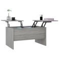 thumbnail image 2 of vidaXL Coffee Table Grey Sonoma 80x50x42.5 cm Engineered Wood, 2 of 5
