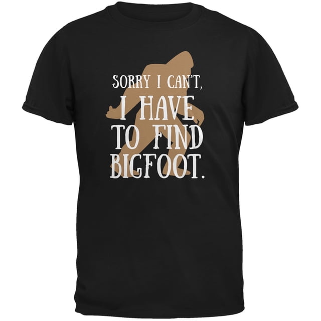 Fallait Aller Trouver Bigfoot T-Shirt Noir pour Adulte