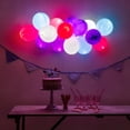 thumbnail image 3 of illooms Pink, Purple, White, Blue LED Light Up Balloons, 3 of 9