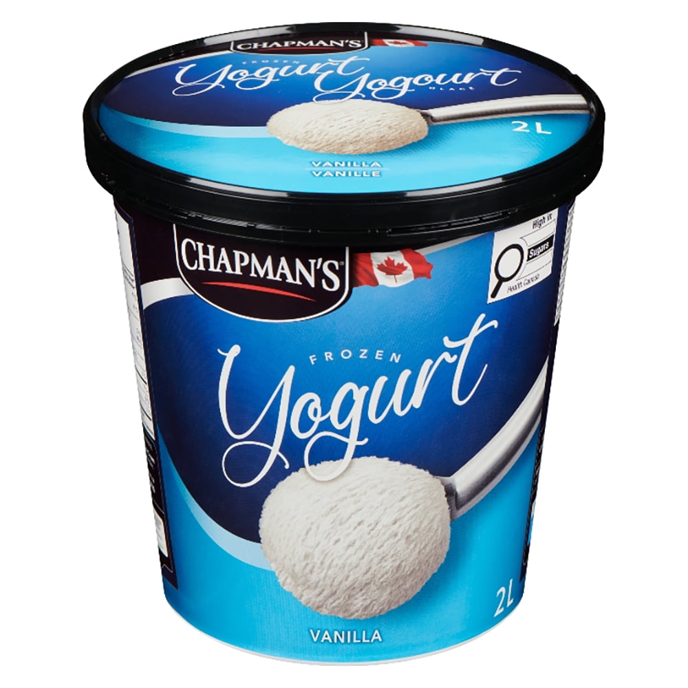 Chapman's Yogourt Glacé, Vanille en Pot 2L