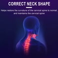thumbnail image 4 of Posture Corrector Neck Brace, Adjustable Cervical Collar for Pain Relief, Portable Neck Traction Device with Decompression Support, Pink, 4 of 7