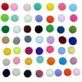 thumbnail image 1 of WIFKLSIIPG 10/20/30/50/100 PCS Pet Cats Polyester Plush Balls Interactive Play Training Toy, 1 of 3