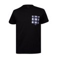 thumbnail image 1 of Gravity Threads T-Shirt à Col Rond pour Homme avec Poche Fabriqué aux É.-U., à Carreaux 2TG, 1 of 1