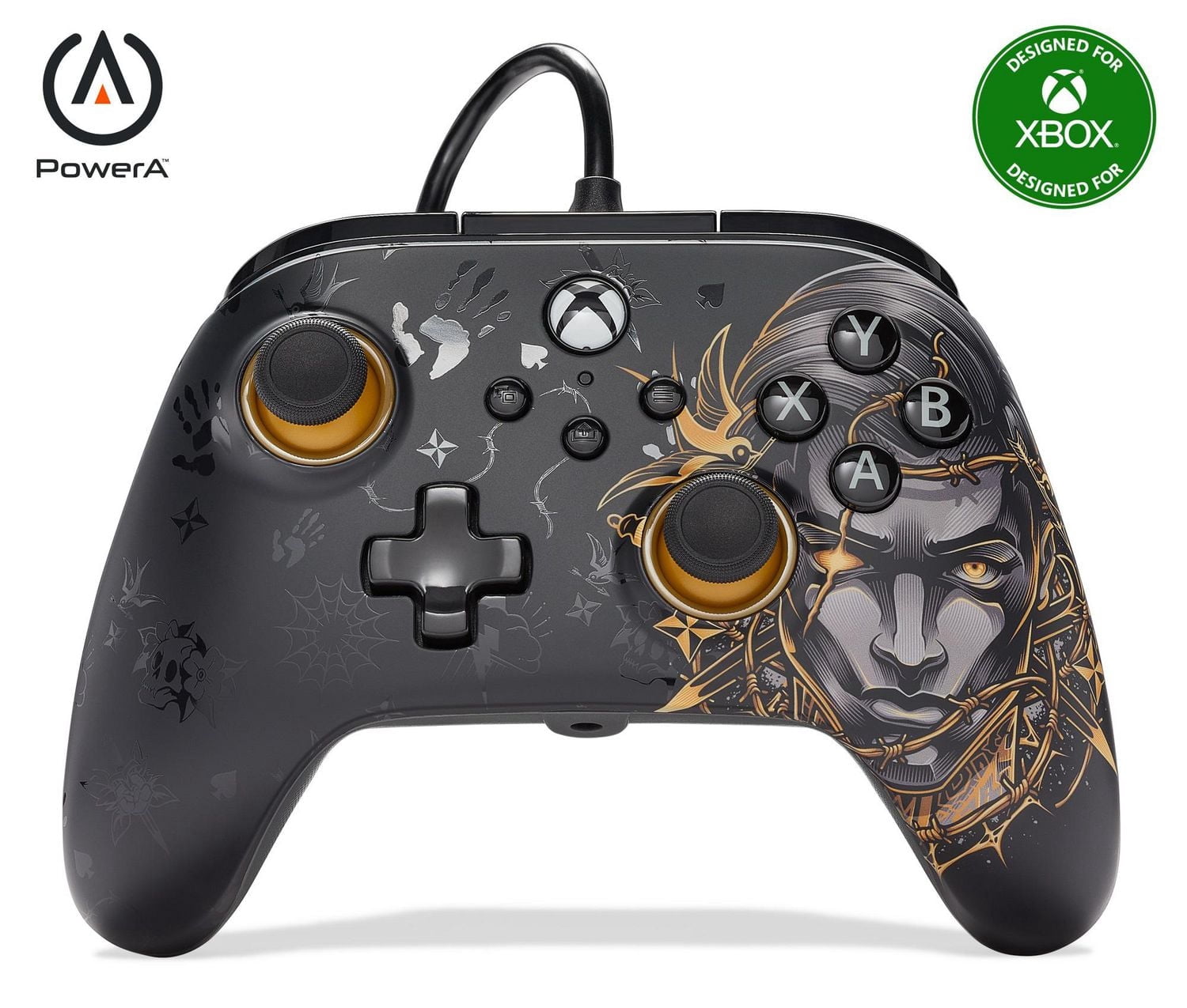 Manette filaire PowerA Advantage pour Xbox Series X|S - Midas