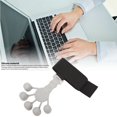 thumbnail image 4 of Silicone Hand Grip Strengthener, Silicone Finger Strengthener Portable Strong Versatility Lightweight  For Musicians For Office For Flexion Extension Training, 4 of 8