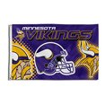thumbnail image 1 of QIFEIHA Minnesota Vikings Flag 3x5 Feet Banner Flag, 1 of 3