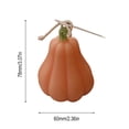 thumbnail image 3 of Pumpkin Shaped Aroma Tea Light Candles Set for Home Decor, Thanksgiving Holiday Scented Tabletop Decoration Gift, 3 of 6
