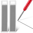 thumbnail image 2 of Wweixi 12 Pcs Recharge de Crayons de Marque de Charpentier Portable Remplacement Peinture Conception Menuiserie Crayons Mécaniques Accessoires de Recharge Type 0, 2 of 8