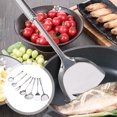 thumbnail image 2 of KAKOWELY 7pcs Stainless Steel Kitchen Utensil Kit Kitchenware Cooking Gadgets Tools,12.99"X4.53"X1.57", 2 of 4