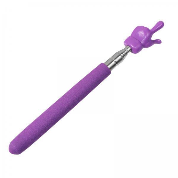 jifeng 2x Aiguilles Portables pour Enseignant Design Doigt pour Tableau Blanc Violet
