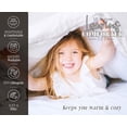 thumbnail image 4 of All-Season Comforter Set - Reversible 3-Piece Bedding with Super Soft Down Alternative Fill - Twin/Twin XL Size, Perfect for Year-Round Use, Aqua/Lime, 4 of 5