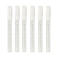 thumbnail image 1 of 6pc Pack White Acrylic Marker Pen Set, Water-based Paint Pen, Hand Ledger, Graffiti Pen, Acrylic Paint Marker Pen 5ml, 1 of 1