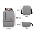 thumbnail image 3 of Boys Backpacks for High School School Backpack for Boys & Girls, 15 Inch Laptop Backpack, Lunch Bag & Pencil Case, Lightweight Water Resistant Bookbag Daypack Backpack for Boys High School, 3 of 9