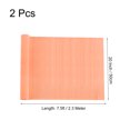 thumbnail image 2 of Unique Bargains Crepe Paper Rolls 7.5ft Long 20 Inch Wide, Deep Champagne 2 Pack, 2 of 5