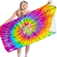 thumbnail image 3 of LSLJS Beach Towel Summer Beach Essentials Beach Towels Microfiber Beach Towel Super Lightweight Colorful Bath Towel Sandproof Beach Blanket Multi-Purpose Towel for Travel Swimming Pool 30x60 Inch, 3 of 4