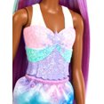 thumbnail image 2 of Barbie Dreamtopia Princess Doll, Purple Hair, 2 of 9